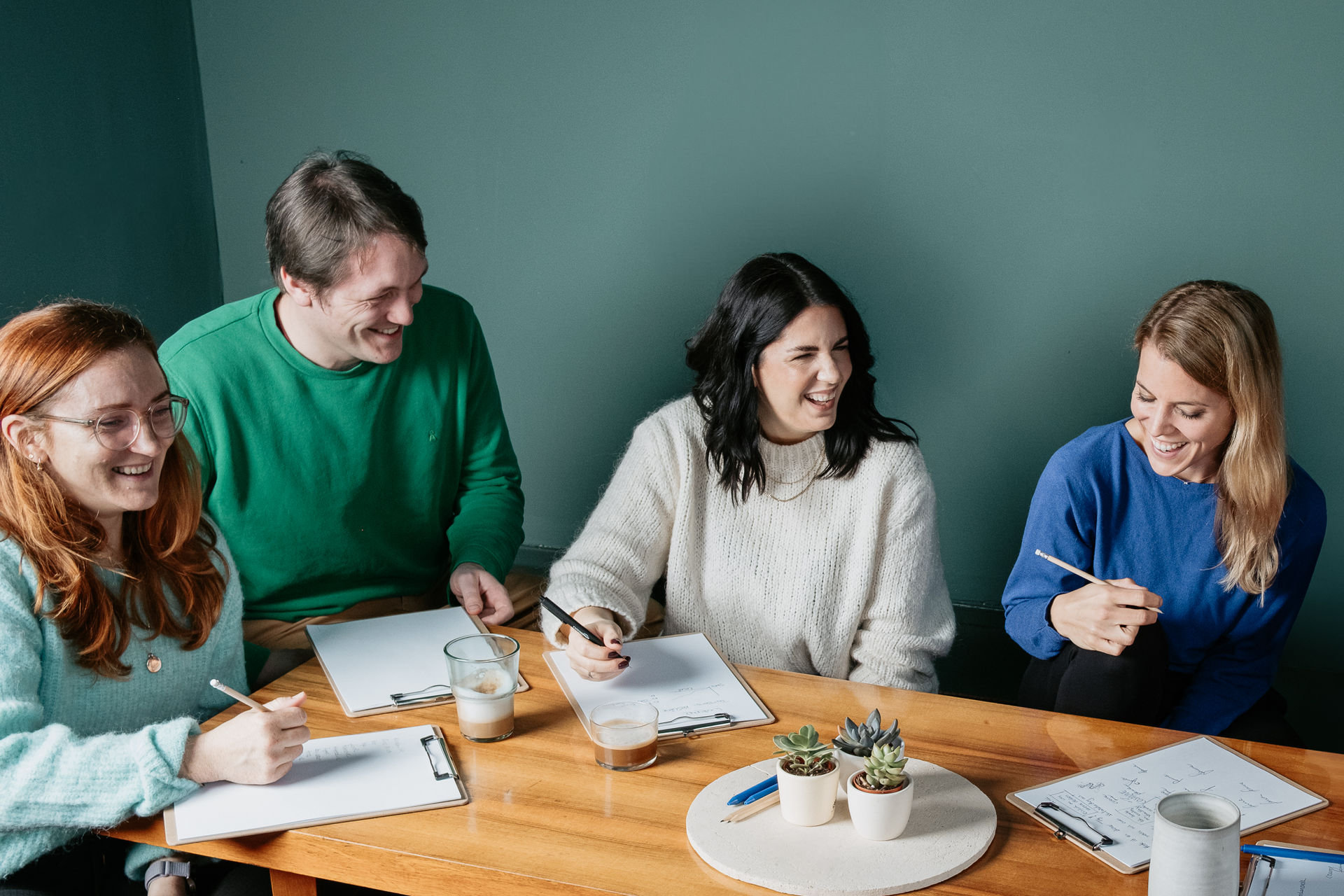 Nele Weltner im Gruppen-Coaching