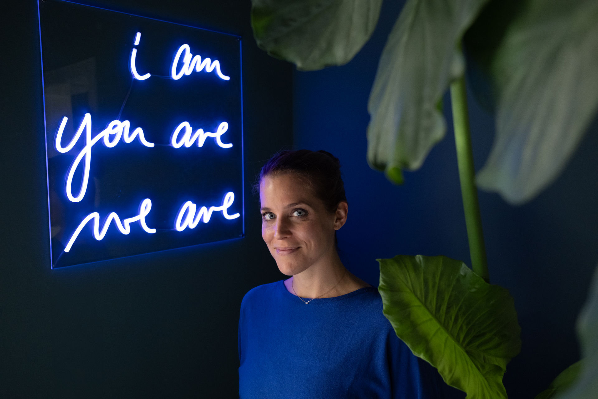 Nele Weltner in der Natur
